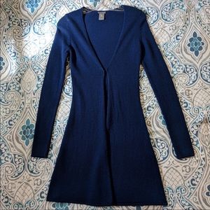 Ann Taylor Long Cardigan